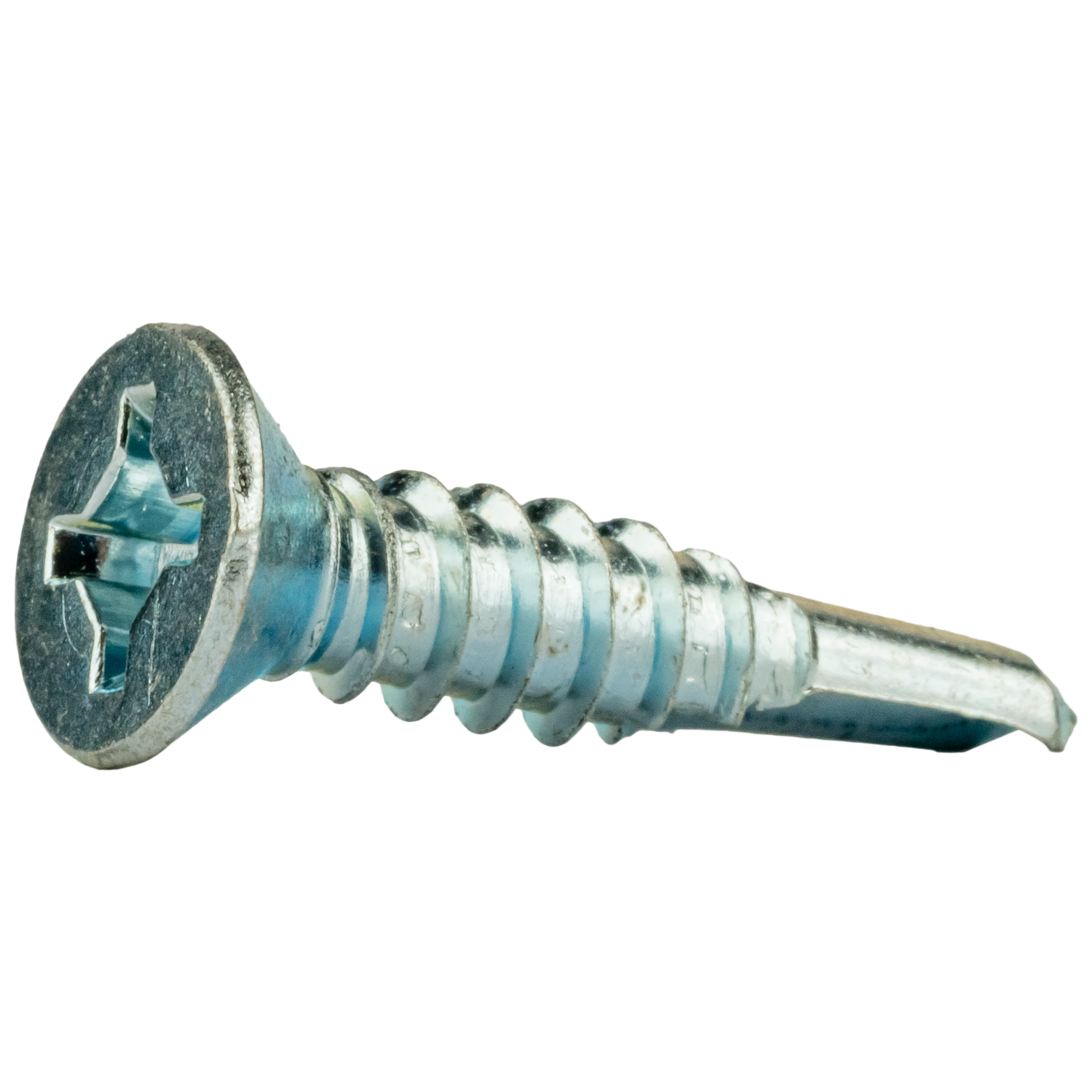 Self-Drilling Screws - Phillips Flat Head Kwik Drill - 14 x 2